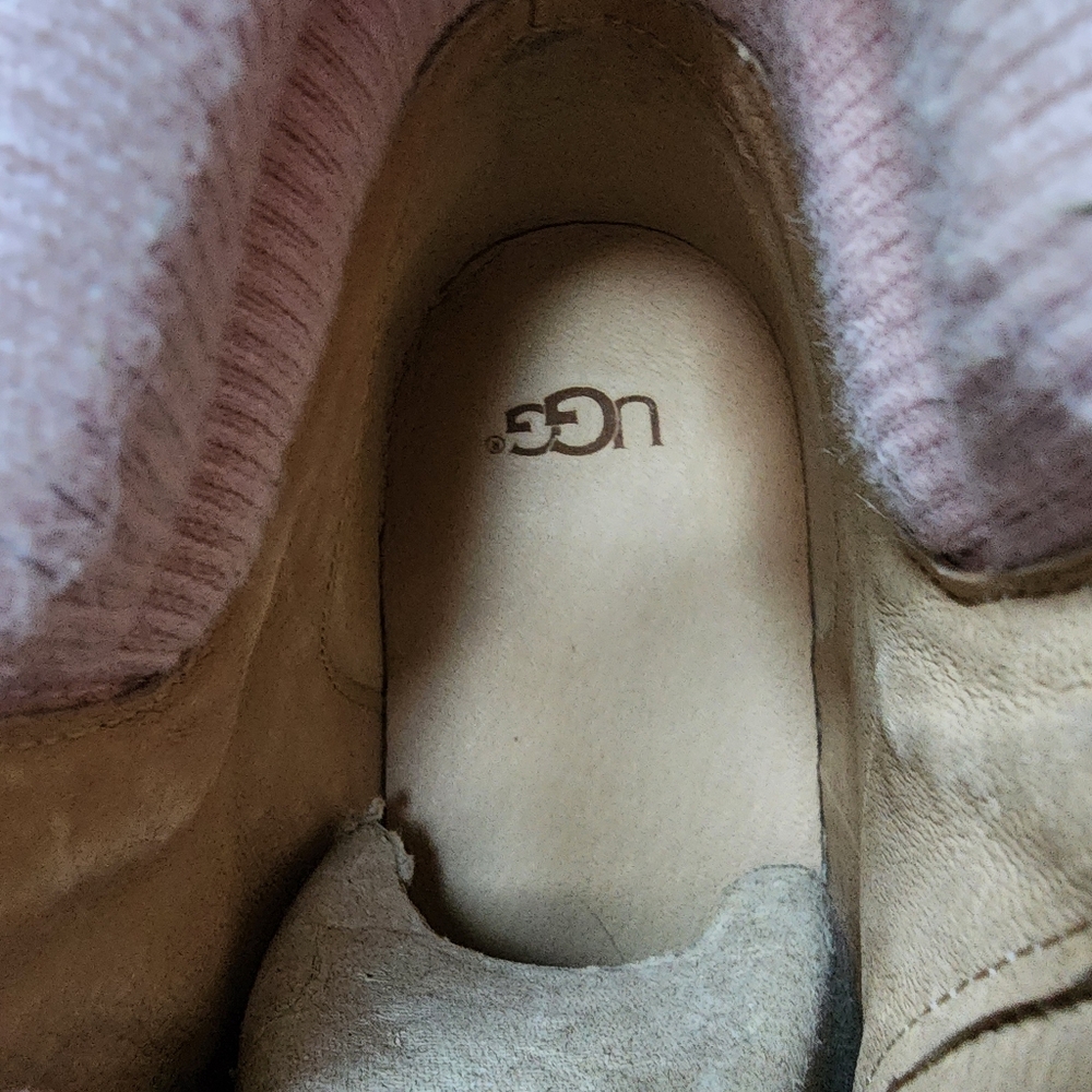 ✨️NIB✨️ Ugg Olive Pink Glitter High Top Shoes, Womens Size 11 - Picture 10 of 12
